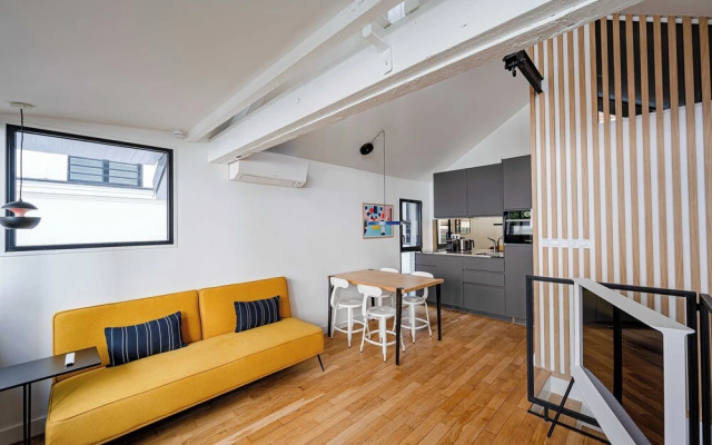 Marais Area - Outdoor Patio - A/C - 2bdr