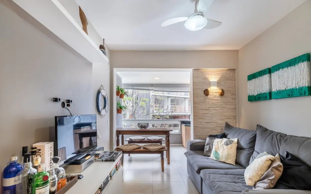 Apto moderno e confortável 290m da praia JSR112