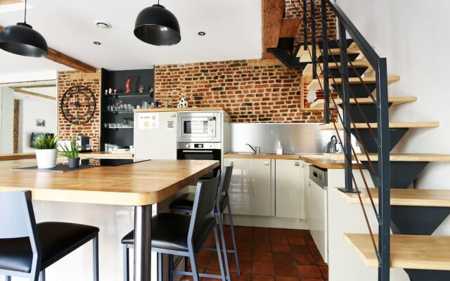 Maison Parking Extérieur Vieux Lille