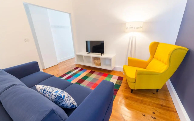 Lisbon heart 1-cozy Flat-Family Friendly