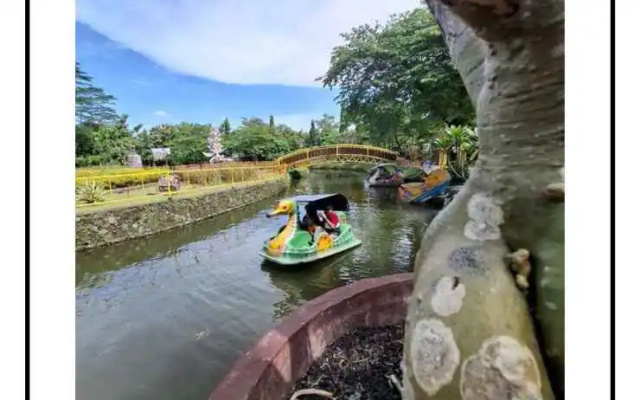By the River Cottage with Private Warm Pool – Outside – Sleman