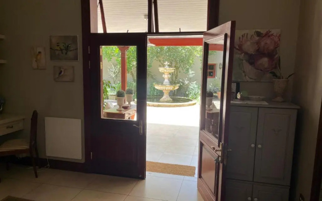 The Courtyard at La Loggia