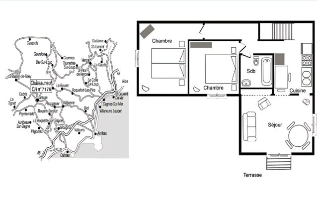 Oliviers Chateauneuf by Gites de France