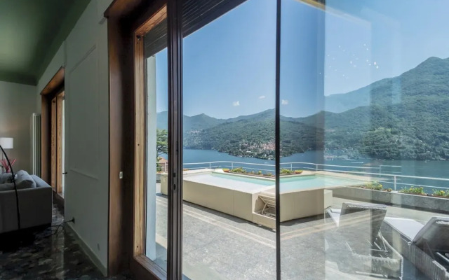 Villa Chiara Moltrasio With Private Garden by Rent all Como