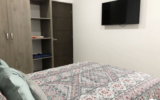 Departamento con terraza y alberca (L-8)