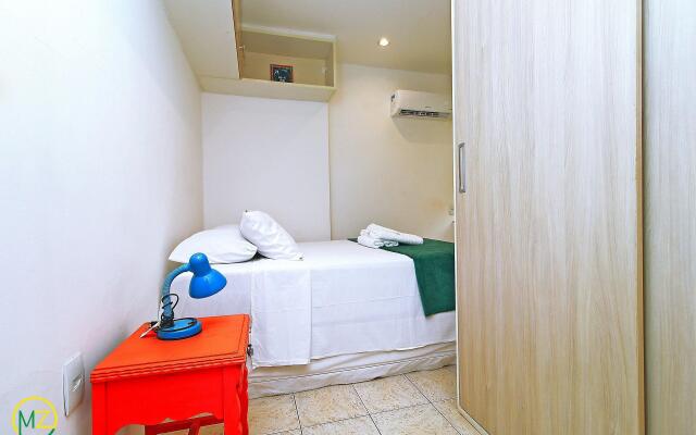 Charmoso e silencioso 2 quartos em Copa