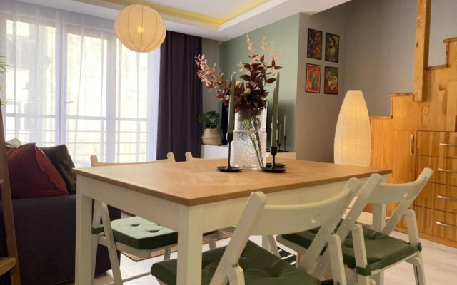 Stylish Duplex With Terrace 650 m to Galata Tower