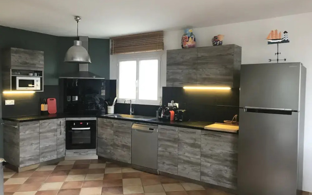 Villa Carnac face mer