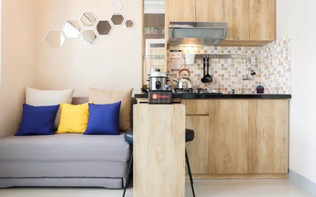 Modern and Bright 2BR Green Pramuka Apartment
