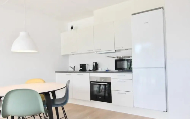 Great 1-bed w Balcony by Odense Harbour
