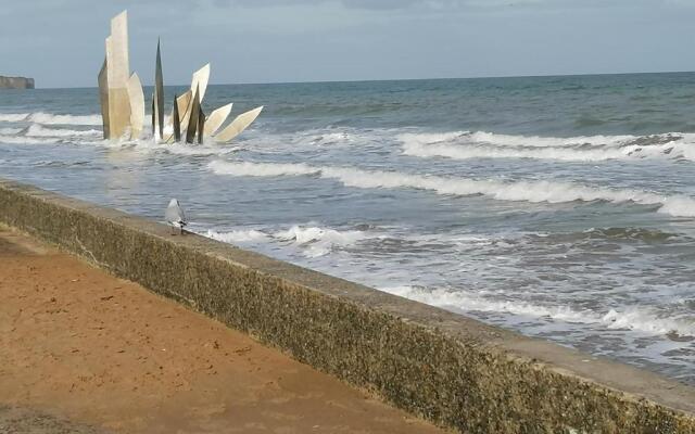 Campagne proche Bayeux et plages du débarquement.