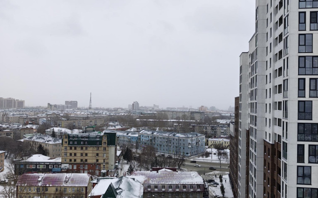 Студия на высоком этаже