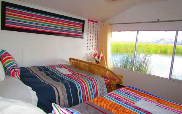Uros Floating Home Titicaca
