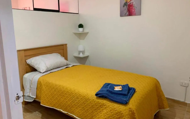 Acogedor departamento amoblado en san miguel, primer piso, wifi.