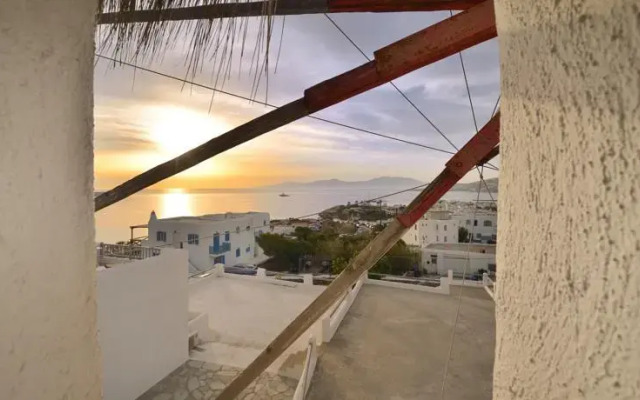 Traditional Mykonian Windmill