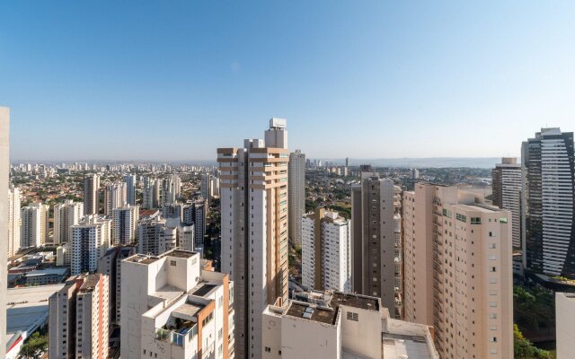 Flat próximo ao Shopping FLAMBOYANT - Ed. Brookfield Tower - Jardim Goiás - BT3207