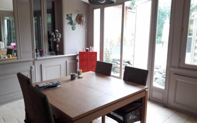 Appart avec jardin + SPA Nordique + proche c.ville