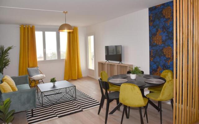 Appartement Troyes - 3 Bedrooms Parking Free Netflix