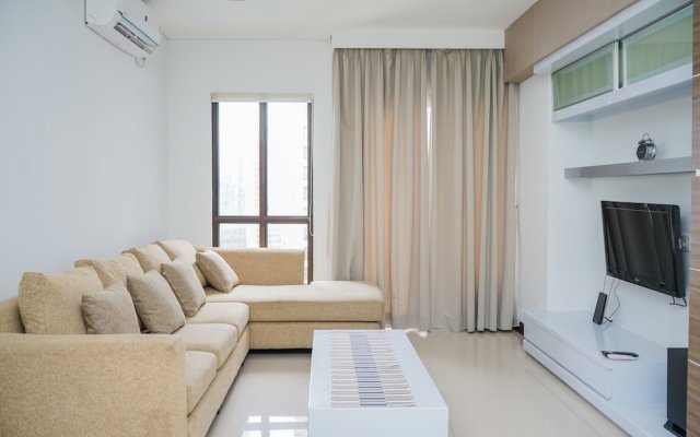 Homey and Modern Tamansari Semanggi 2BR Apartment