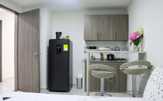 Apartaestudio moderno en Cali 1