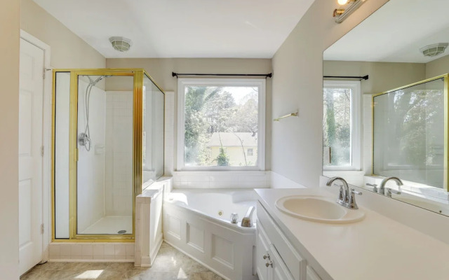 Stone Mountain Vacation Rental With Deck!