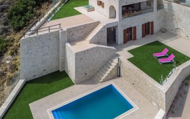 Europa Villa in Crete With Pool Amazing Seaview