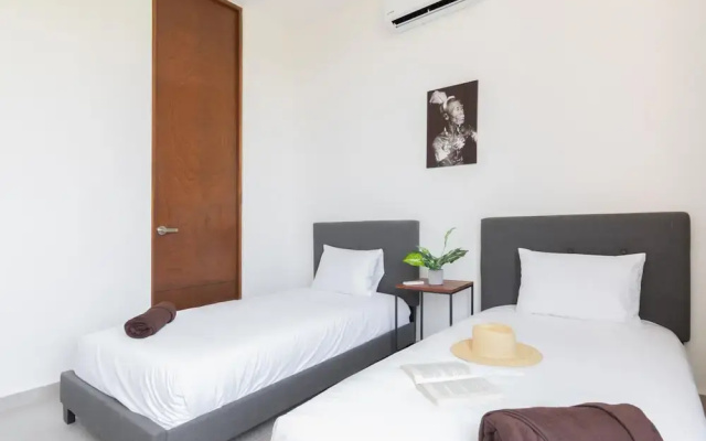 Luxurious Apartment in Lovely Complex With Dreamy Gardens Yoga Terrace Hammocks Swimming Pool - Apartment in Cancun - Photo 3