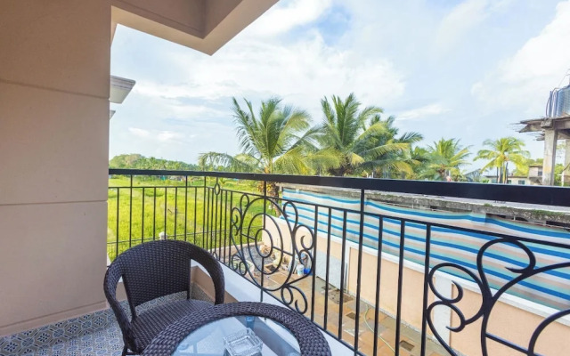 Palm Retreat 1BHK Pool & Field Views