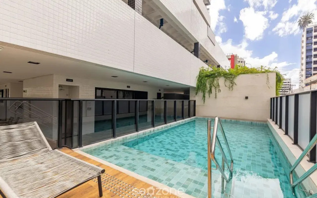 Apt With Balcony and Sea View, Maceio Hig1003