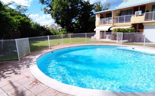 Studio In Saint Anne With Shared Pool Enclosed Garden And Wifi