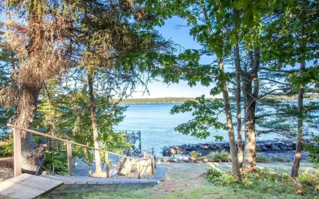 East Boothbay Oceanfront Home by RedAwning