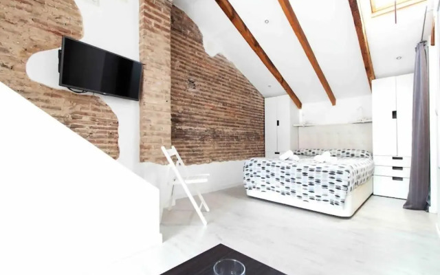 Precioso estudio con terraza privada en la playa