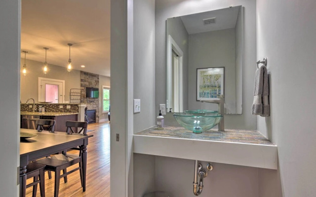 Modern Asheville Greenway Residence w/ 2 Decks!