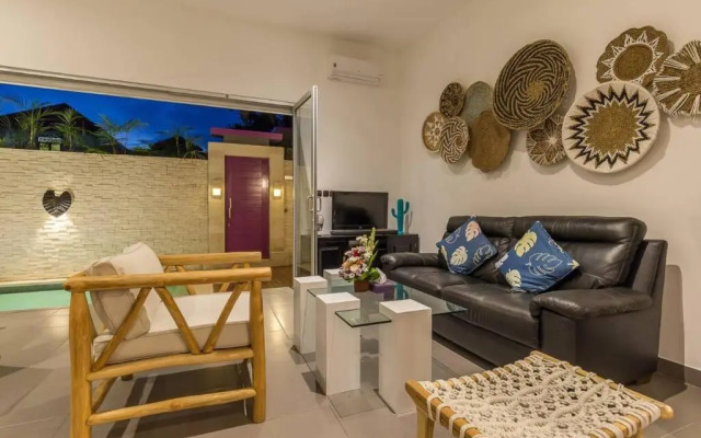 Villa Floppy New 1 bedr villa private Pool 5min beach