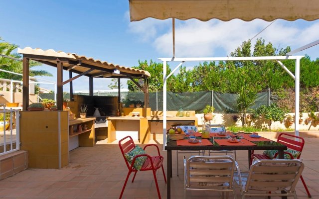 Villa with 3 Bedrooms in Llucmajor, with Private Pool, Furnished Garden And Wifi - 600 M From the Beach