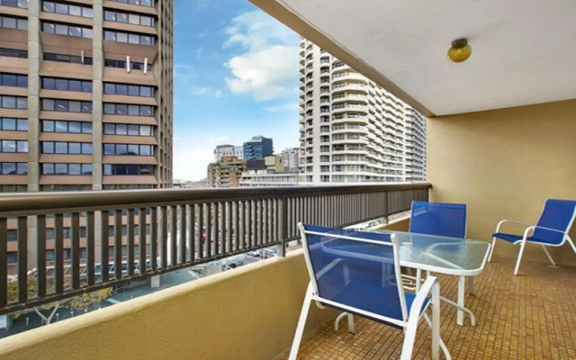 Studio with balcony at College St