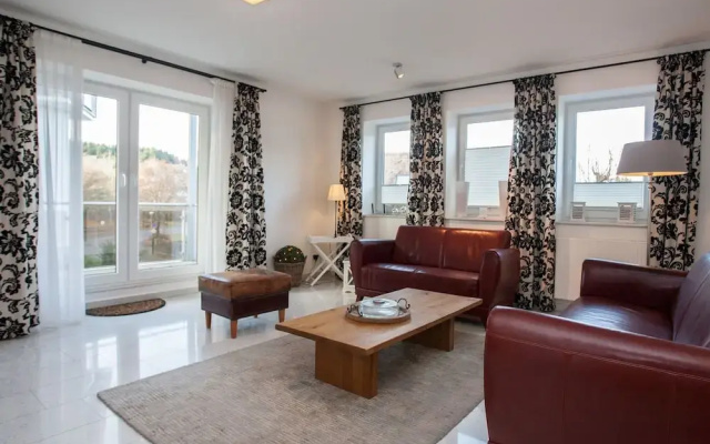 Modern apartment with balcony and a magnificent view over Winterberg