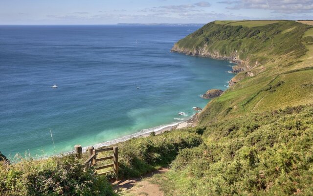 A spacious barn conversion with charming features near Looe