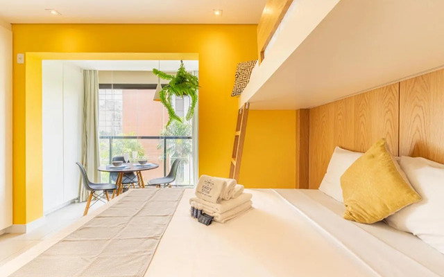 Easy Star - Moderno Studio ao lado da Faria Lima - FE02G