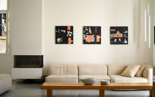 Modern and Bright 3BR apartment with 2 Balconies