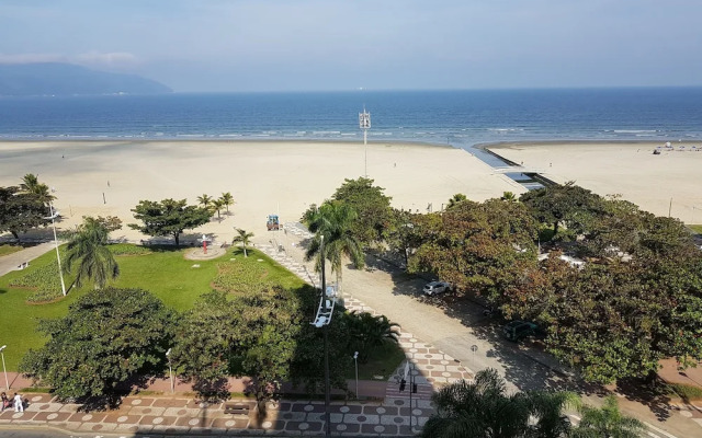 Apartamento em frente a Praia Santos