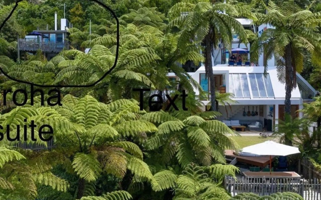 te Whare -Lake Tarawera tree-top nest