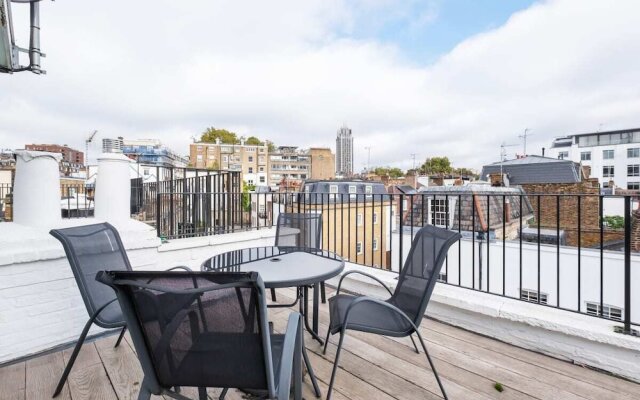 Elegant 3-bed House W/terrace Near Harrods
