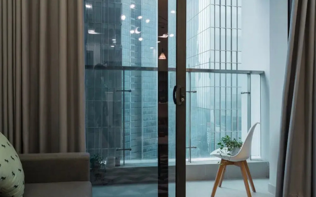 Apartment with residence