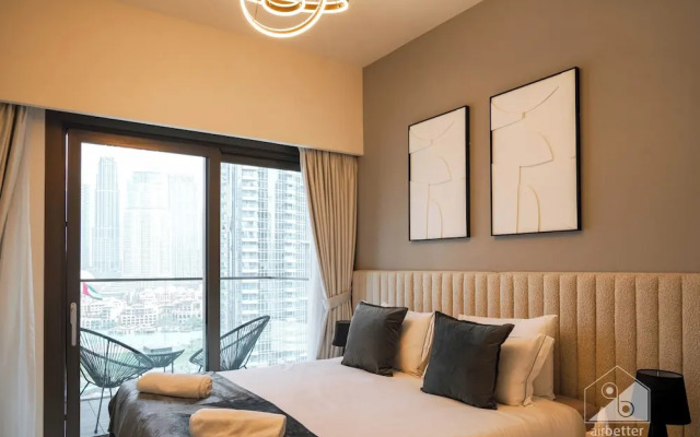 Burj Crown Luxurious 3bedroom Balcony