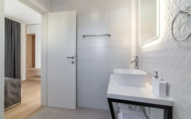 Luxury Kastela Villa With Heated Pool and Lounge Area