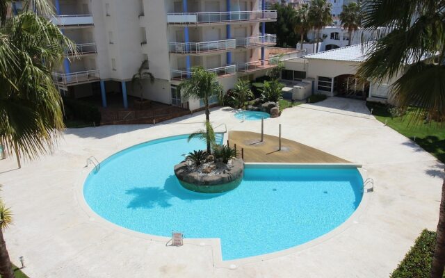 Apartment Complex With Communal Pool in Santa Margarita