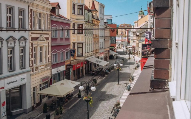 Grand apartments in the centre of Teplice