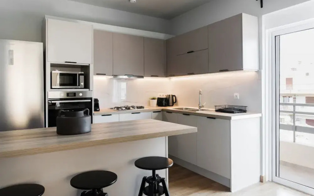 Celestial 3BR Apartment with Balcony