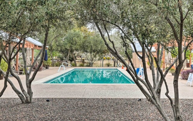 Fire Table, Grill: Surprise Cottage w/ Pool Access